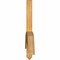 Ekena Millwork Bellingham Rough Sawn Timber Gable Bracket, Western Red Cedar, 108"W x 18"H x 2"D x 4"F, 4/12 Pitch GBW108X18X0204BEL00RWR - alternate 3